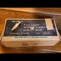 Vintage Movie Light Bar