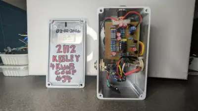 2112 - Keeley 4 Knob Compressor Circuit, View more