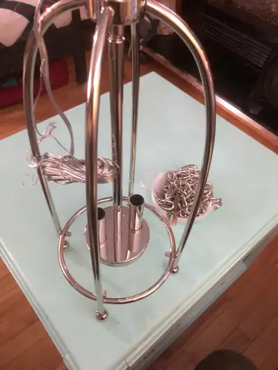 polished nickel pendants qty 3, View more