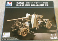 I Love Kit 1/18 German Flak 36 88mm Anti-Aircraft Gun