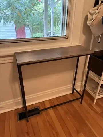 Black Metal Computer Desk with Shelf, View more