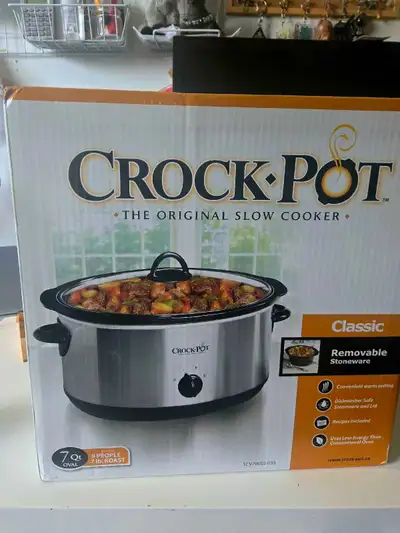 New Crock-Pot 7 Quart Slow Cooker (Unused in Box), View more