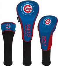 WINCRAFT Team Effort MLB Chicago Cubs Set of 3 Headcovers - New