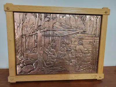 Copper Art Framed, View more