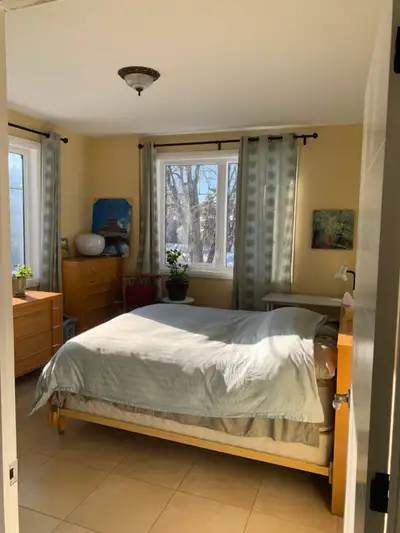Upscale bedroom ,shared accomadation on second floor for One person ,available July 25th till August...