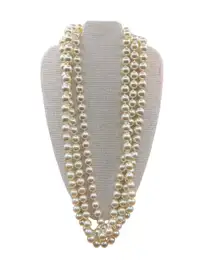 FAUX PEARL Rope Necklace