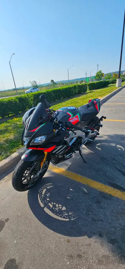Selling My 2020 aprilia tuono v4 1100 factory, with very very low kilometers on it, if you knew abou...