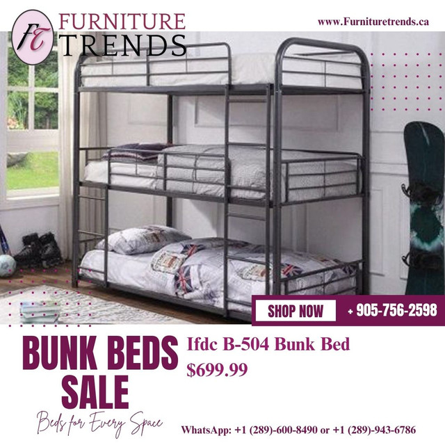 New Bunk Bed Blowout – Don’t Miss This Deal in Beds & Mattresses in City of Toronto - Image 4