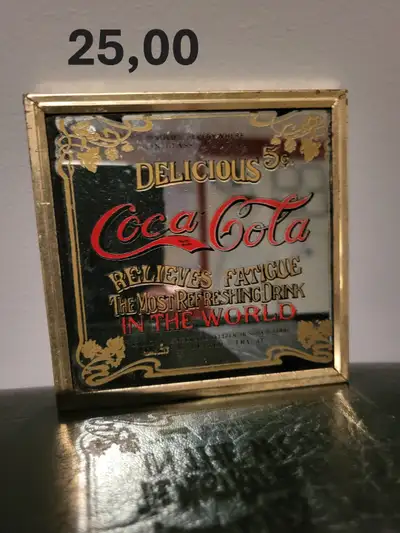 Coca-Cola Petit cadre miroir, View more