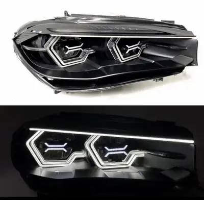 Headlights for X5M and X6M F85/F86, HEADLIGHTS ARE LIKE NEW, ONLY USED FOR 2 MONTHS BEFORE SELLING V...