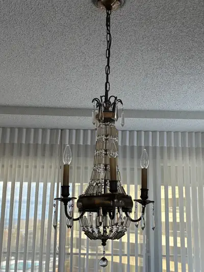 Lustre / chandelier / christal, View more