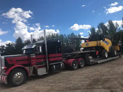 Specializing in Agriculture Heavy Equipment & Low Bed Services We are a Kindersley, Saskatchewan Bas...