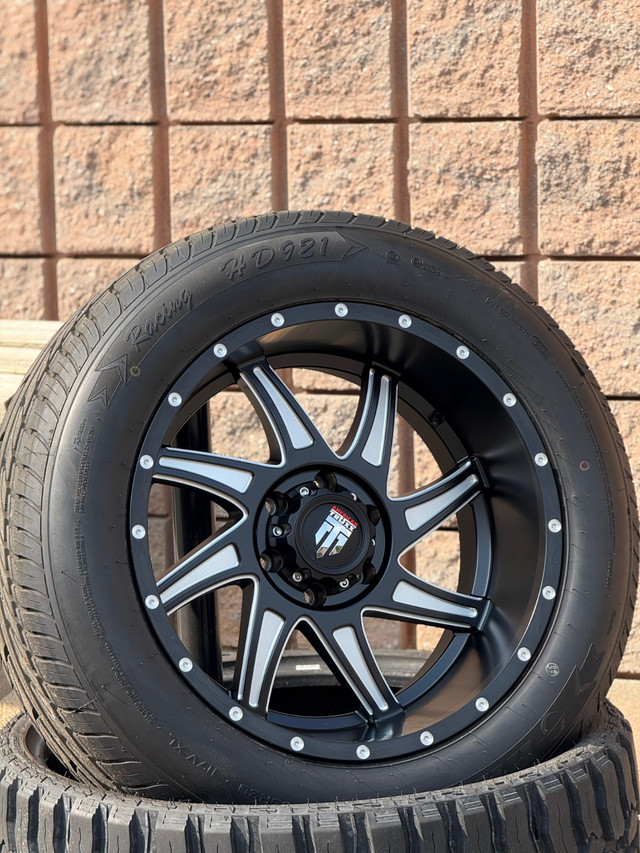 NEW 20”AmercianTruxx Vortex(6x139)+275/55/R20-RAM1500/Sierra/Sil in Tires & Rims in City of Toronto - Image 3