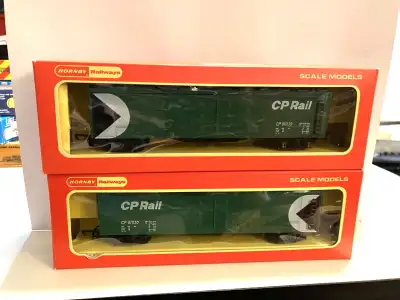 ATHEARN READY TO ROLL HO SCALE 50’ CANADIAN PACIFIC BOXCAR  , View more