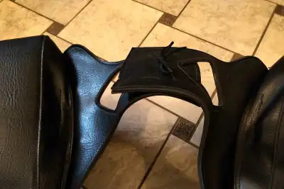 Priced to sell... These saddlebags are on the older side and nothing fancy about them, they just do...