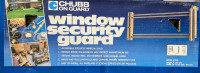 Basement window security bar/gate