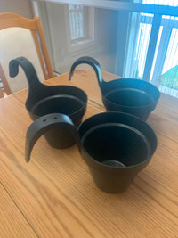 3 Pots pour plantes