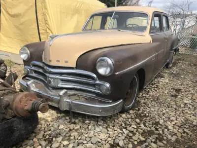 Up for sale is a true survivor 1950 Dodge Coronet — solid old-school Mopar steel with tons of charac...