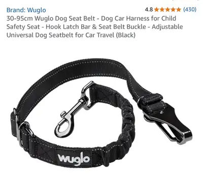 Wuglo Dog Seat Belt, View more
