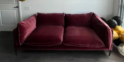 Velvet Sofa - 2 Seater, View more