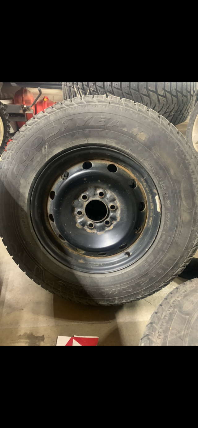 Studded winter tires on steel rims off f150 $800 in Tires & Rims in Edmonton - Image 3