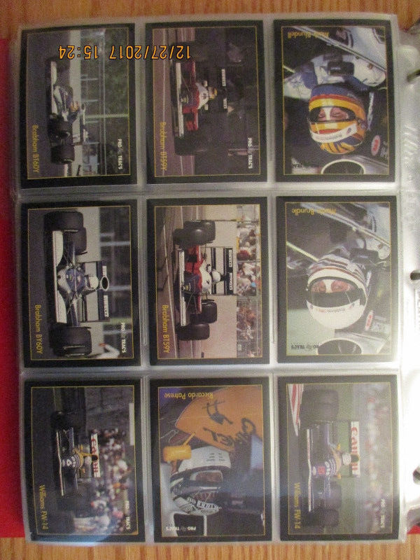 1991 Formula 1 Series Premier Trading cards Pro Trac's, complete dans Art et objets de collection  à Longueuil/Rive Sud - Image 4