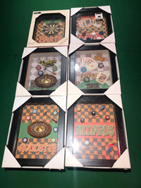 Gamesroom Framed 8 inch x 10 inch Wall Art $20 ea.