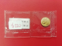 2016       24kt 1 Gram 10    yuan coin