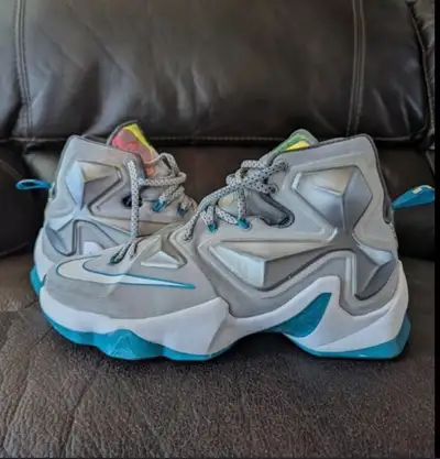 Brand New 10 Nike LeBron XIII 13 Hologram Blue Lagoon, View more