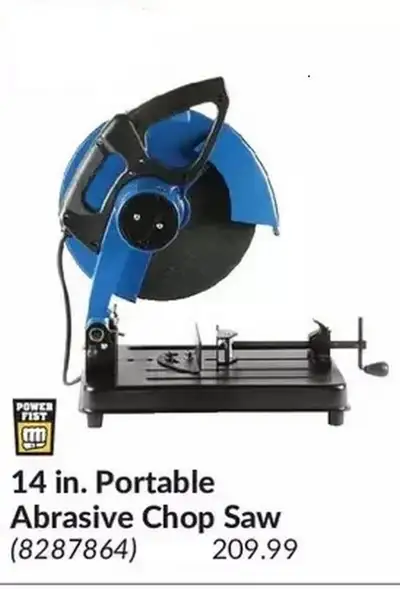 NOS In Box. 14" Chop/Cut-Off Saw. Box has never been Opened. Near Valleyfield $100.00