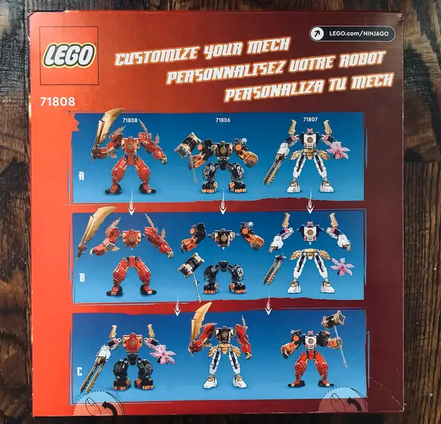 LEGO NINJAGO Kai’s Elemental Fire Mech ( 71808 ) 63860081477249121