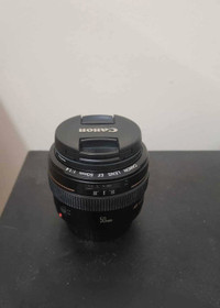 Canon Lens, 50mm f1.4