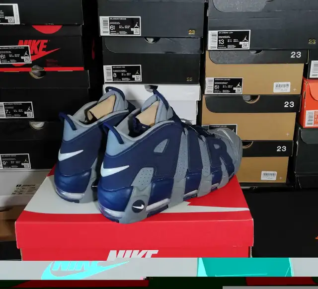 NIKE AIR MORE UPTEMPO '96 MIDNIGHT NAVY MEN'S SZ11 BRAND NEW  in Men's Shoes in Windsor Region - Image 10