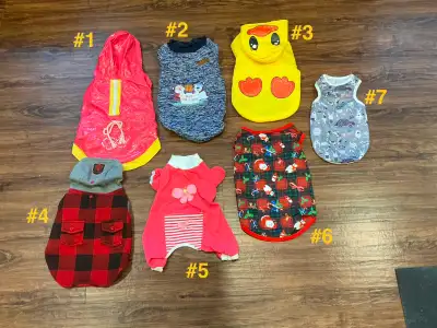 Vetements pour chien / Dog Clothes, View more