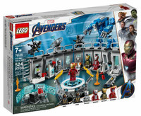 LEGO Marvel Avengers Iron Man Hall of Armor 76125 BRAND NEW!