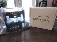 Skytrak launch monitor with protective case
