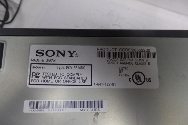 SONY   PCV- E314DS   Vintage in Other in City of Toronto - Image 4
