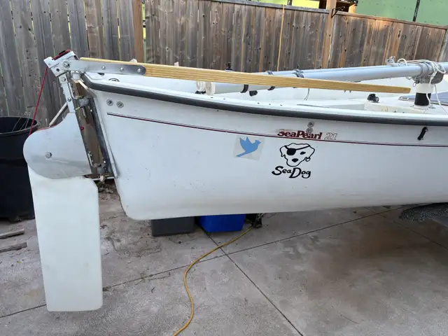 1986 Sea Pearl 21 Sailboat REDUCED AGAIN TO $4000Cdn/$2850USD in Sailboats in Hamilton - Image 6