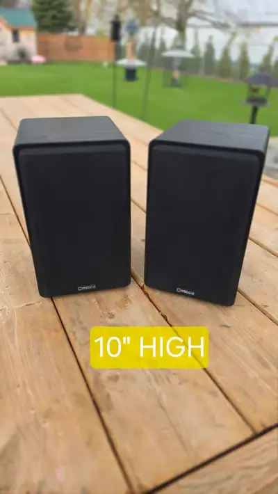 Like New MICCA Media Series Bookshelf Speakers, View more