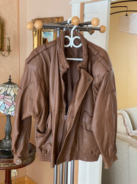 Manteau en cuir pour homme / Men’s leather jacket