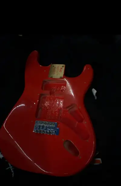 squier race red Strat body for sale , View more