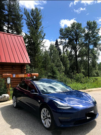 An excellent Tesla model 3 is for sale by owner.