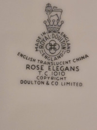 Royal Doulton "Rose Elegans" fine china.