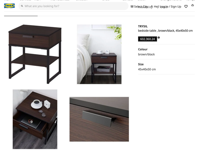 IKEA Queen Size TRYSIL BED SET in Beds & Mattresses in Laval / North Shore - Image 9