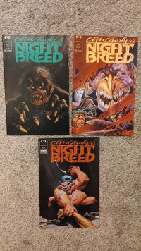 1990 Epic comics Nightbreed issues #4, 5 and 6