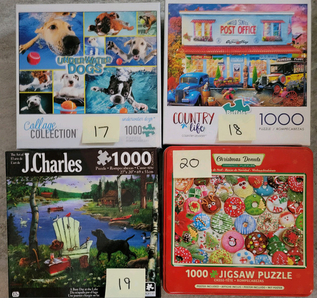 1000 Piece puzzles in Toys & Games in City of Halifax