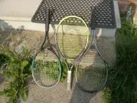 Tennis and table tennis racquets