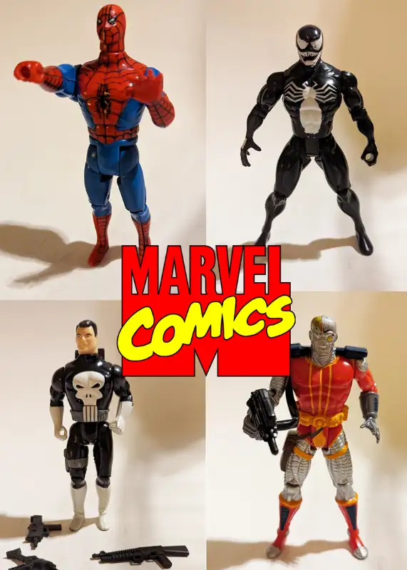 Marvel Super Heroes figures,  Series 1 -3 (ToyBiz, 1990-1992)62863739238145126