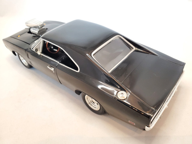 1:18 ERTL Fast and Furious 1970 Dodge Charger Dom Toretto NB in Arts & Collectibles in Kawartha Lakes - Image 3