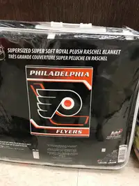 Philadelphia Flyers queen blanket